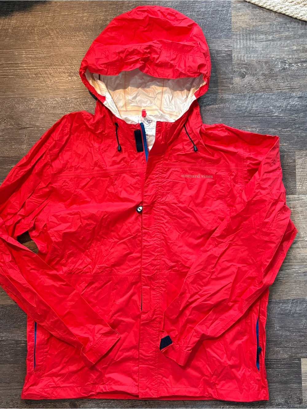 Vineyard Vines Red Windbreaker
